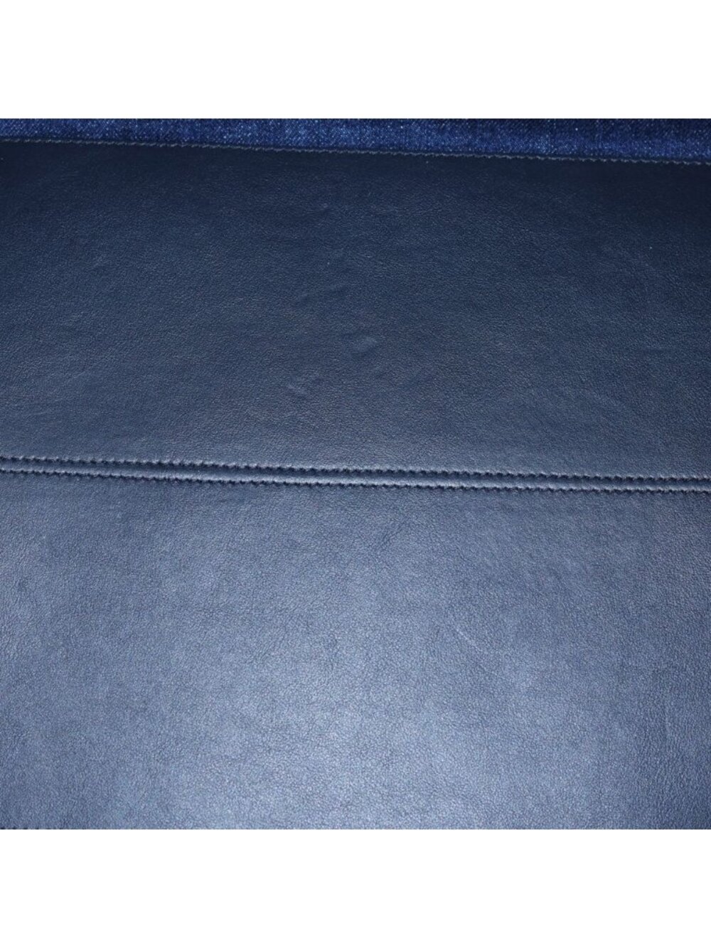 Dior Toujour Denim Leather Tote Gold Blue - Picture 5 of 6
